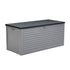 Gardeon Outdoor Storage Box 490L Container Lockable Garden Bench Tools Toy Shed Black | Outdoorium