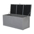 Gardeon Outdoor Storage Box 490L Container Lockable Garden Bench Tools Toy Shed Black | Outdoorium