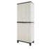 Gardeon Outdoor Storage Cabinet Box 173cm Lockable Cupboard Sheds Garage Adjustable Beige | Outdoorium