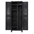 Gardeon Outdoor Storage Cabinet Box 173cm Lockable Cupboard Sheds Garage Adjustable Black | Outdoorium