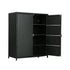 Gardeon Outdoor Storage Cabinet Box Garage Wicker Shelf Chest Garden Shed Tools - Outdoorium