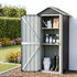 Gardeon Outdoor Storage Cabinet Garden Shed Steel Tool Lockable Cupboard Adjustable Shelves | Furniture > Office > Storage Cabinets
