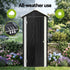 Gardeon Outdoor Storage Cabinet Garden Shed Steel Tool Lockable Cupboard Adjustable Shelves | Furniture > Office > Storage Cabinets