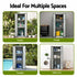 Gardeon Outdoor Storage Cabinet Garden Shed Tool Lockable Cupboard Steel Adjustable Shelves | Home & Garden > Storage > Sheds