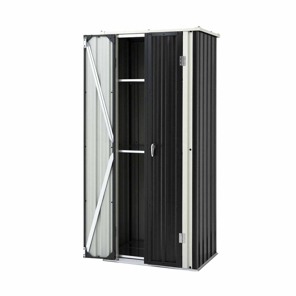 Gardeon Outdoor Storage Cabinet Garden Shed Tool Lockable Cupboard Steel Adjustable Shelves | Home & Garden > Storage > Sheds