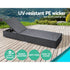 Gardeon Wicker Sun Lounge - Multiple Colours