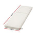 Gardeon Outdoor Sun Lounger Cushion - Beige