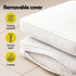 Gardeon Outdoor Sun Lounger Cushion - Beige