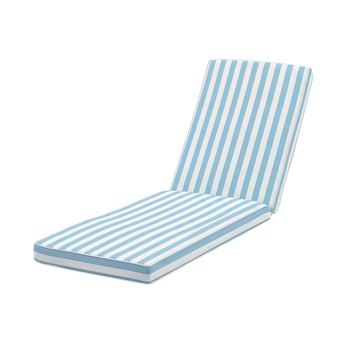 Gardeon Outdoor Sun Lounger Cushion - Blue