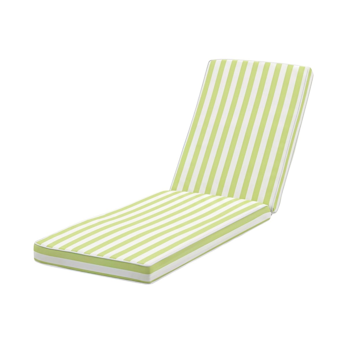Gardeon Outdoor Sun Lounger Cushion - Green