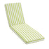 Gardeon Outdoor Sun Lounger Cushion - Green