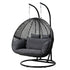 Gardeon Outdoor Swing Chair Hanging Rattan Patio Furniture Pod Stand Cushion 2 Seater | Home & Garden > Hammocks > Hammocks & Accessories