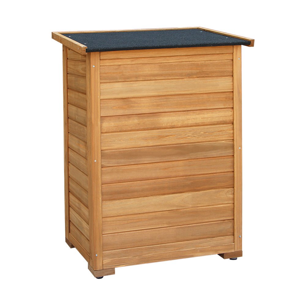 Gardeon Portable Wooden Garden Storage Cabinet - Outdoorium