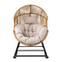 Gardeon PE rattan rocking chair detail