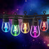 Gardeon RGB Smart Festoon Lights Outdoor LED String Lights Waterproof WiFi APP - Outdoorium