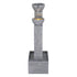 Gardeon Solar Fountain Water Feature Outdoor Fountain Indoor 3 - Tier Cascading Grey - Outdoorium