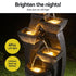 Gardeon Solar Fountain Water Feature Outdoor Fountain Indoor 5 - Tier Bowl Cascading Grey | Home & Garden > Fountains > Fountains & Ponds