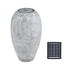 Gardeon Solar Fountain Water Feature Outdoor Fountain LED Lights Beige | Outdoorium
