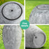 Gardeon Solar Fountain Water Feature Outdoor Fountain LED Lights Beige | Outdoorium