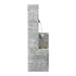 Gardeon Solar Fountain Water Feature Outdoor Indoor 4 - Tier Square Cascading Beige | Outdoorium