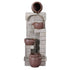 Gardeon Solar Fountain Water Feature Pot Outdoor Indoor 4 - Tier Cascading Brown | Outdoorium