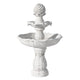 3 - Tier Gardeon Solar Water Feature Fountain with Pump Kit Bird Bath 93CM Ivory | Home & Garden > Fountains