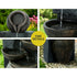 Gardeon Solar Water Feature Cascading Fountain 5 Tiered Bowl Bird Bath 99CM | Outdoorium