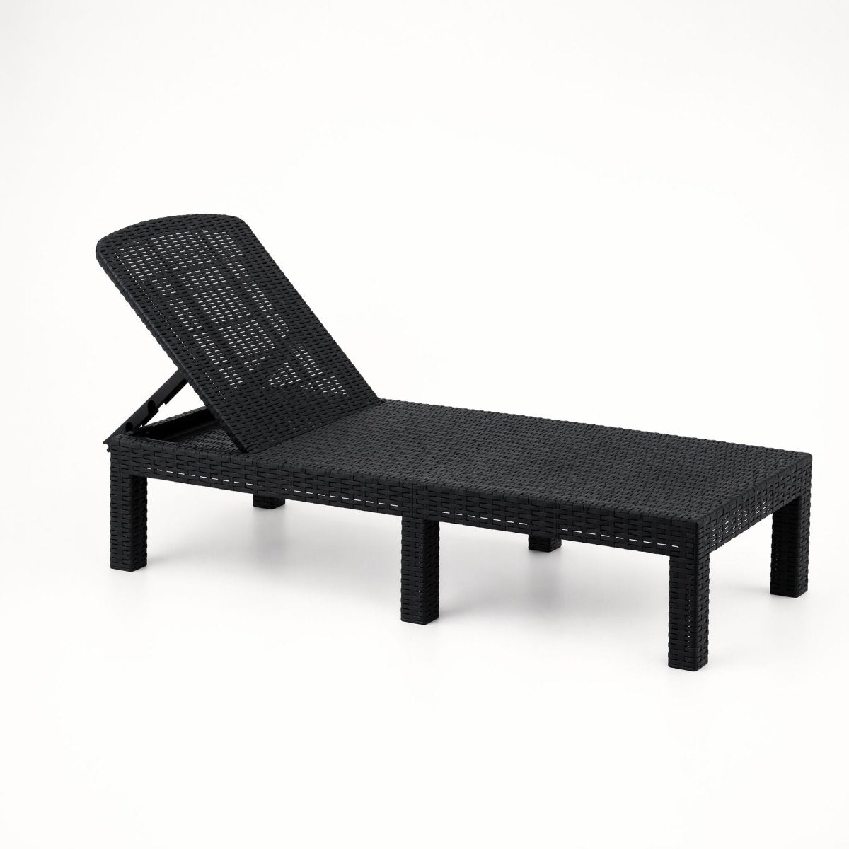 Gardeon Sun Lounge Outdoor Folding Recliner Patio Pool Beach Chair Rattan Black | Home & Garden > Bedding > Bed Sheets