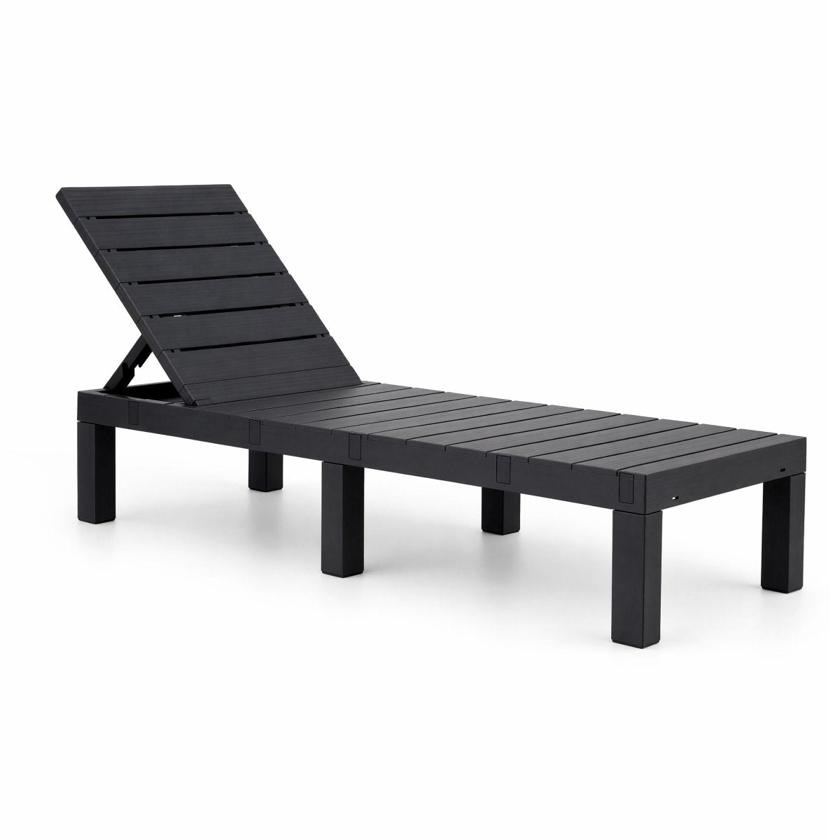 Gardeon Sun Lounge Outdoor Folding Recliner Patio Pool Beach Chair Slatted Black | Home & Garden > Bedding > Bed Sheets