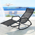 Gardeon Sun Lounge Rocking Chair Outdoor Lounger Patio Furniture Pool Garden - Outdoorium