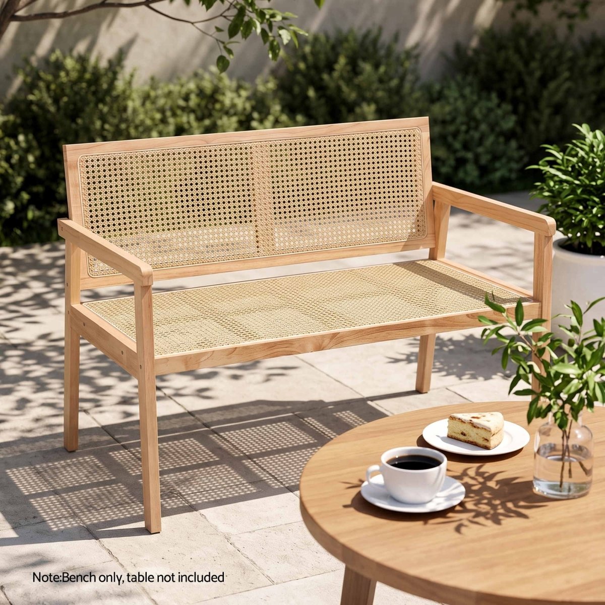 Gardeon Wooden Outdoor Garden Bench 107cm