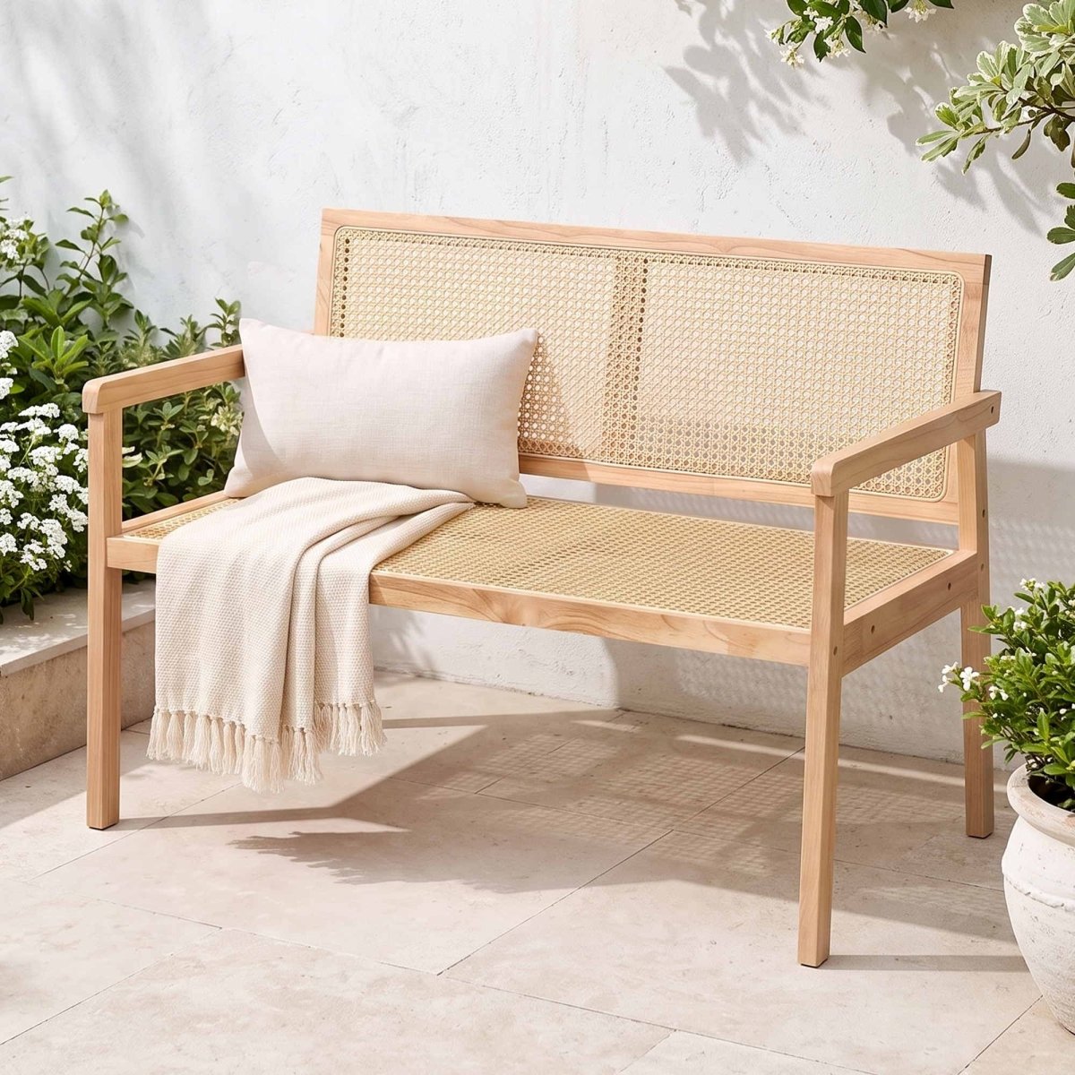 Gardeon Wooden Outdoor Garden Bench 107cm
