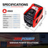 GENPOWER Inverter Generator 4500W Max 3500W Rated, Quiet Petrol Portable for Motorhome Camping Home Backup - Outdoorium