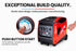 GENPOWER Inverter Generator 4500W Max 3500W Rated, Quiet Petrol Portable for Motorhome Camping Home Backup - Outdoorium
