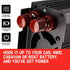 GENPOWER Modified Sine Wave 2500W/5000W 12V/240V Power Inverter Car Caravan Boat - Outdoorium
