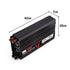 GENPOWER Modified Sine Wave 2500W/5000W 12V/240V Power Inverter Car Caravan Boat - Outdoorium