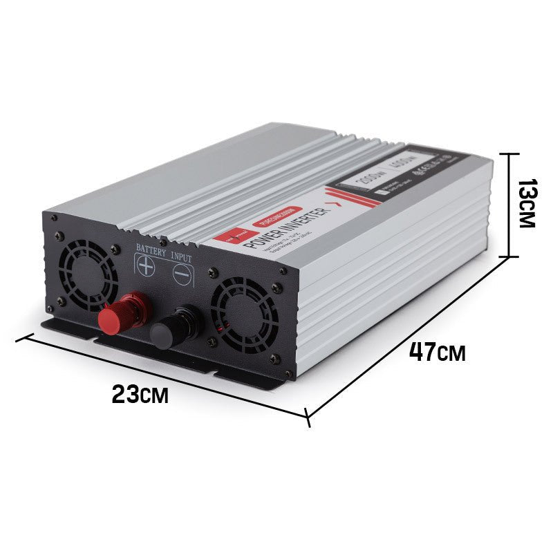 GENPOWER Pure Sine Wave 2000W/4000W 12V/240V Power Inverter Caravan Boat CarPlug - Outdoorium