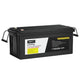 Giantz 12V 200Ah Lithium Battery LiFePO4 Deep Cycle Box Solar Caravan Camping | Outdoorium