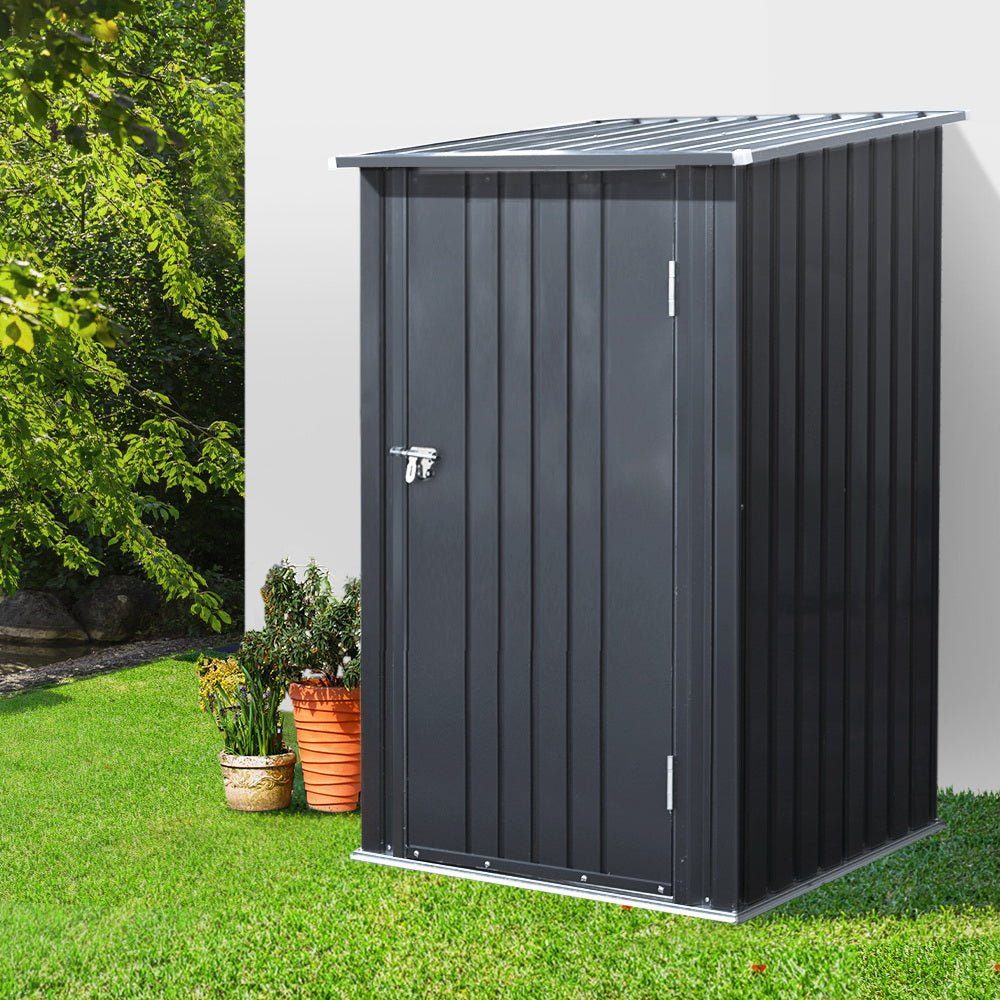 Giantz Garden Shed 0.99x1.04M Sheds Outdoor Tool Storage Workshop House Steel - Outdoorium