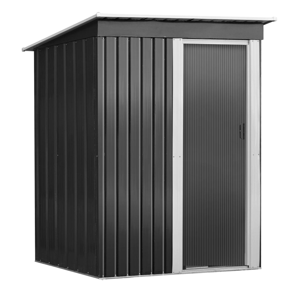 Giantz Garden Shed 1.62x0.86M Sheds Outdoor Storage Tool Workshop House Shelter Sliding Door - Outdoorium