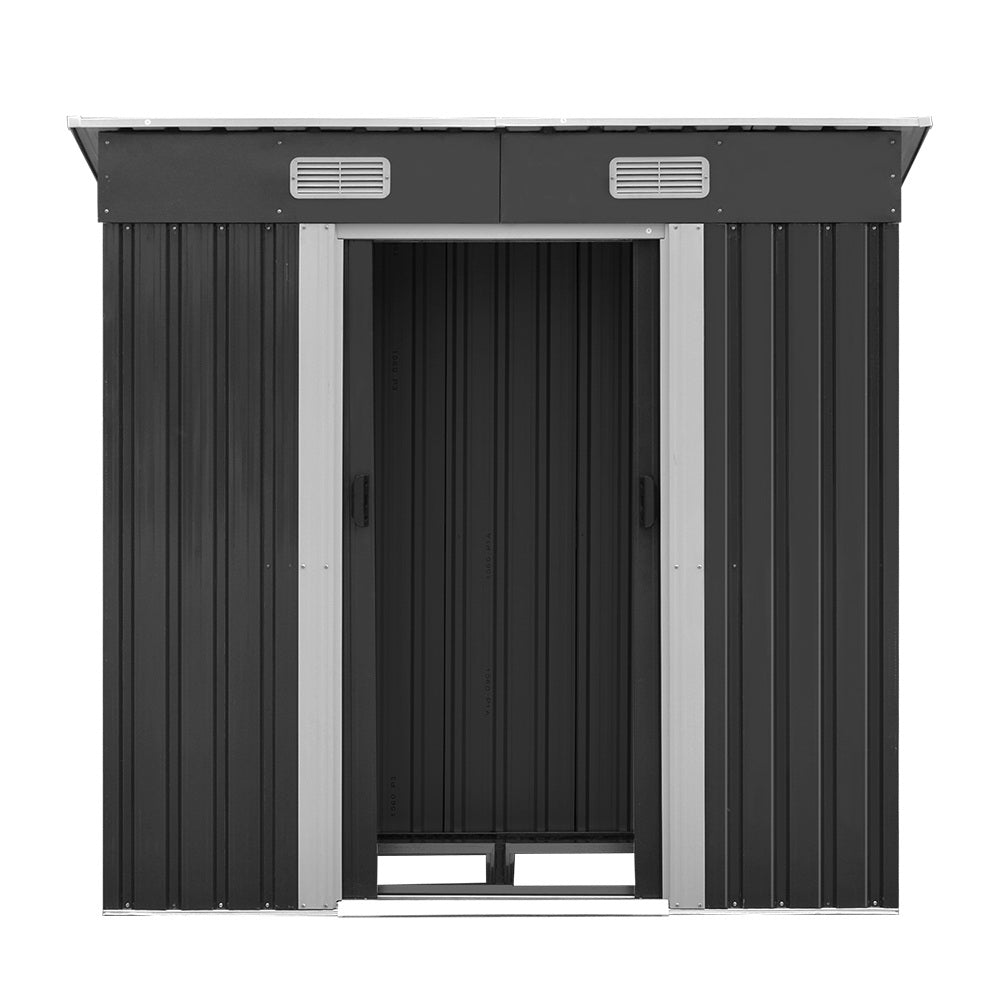 Giantz Garden Shed 1.94x1.21M Sheds Outdoor Storage Workshop House Tool Shelter Sliding Door - Outdoorium