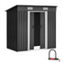 Giantz Garden Shed 1.94x1.21M Sheds Outdoor Storage Workshop House Tool Shelter Sliding Door - Outdoorium