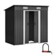 Giantz Garden Shed 1.94x1.21M w/Metal Base Sheds Outdoor Storage Tool Steel House Sliding Door | Outdoorium