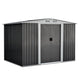 Giantz Garden Shed 2.58x2.07M Sheds Outdoor Storage Workshop Metal Shelter Sliding Door | Outdoorium