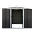 Giantz Garden Shed 2.58x2.07M Sheds Outdoor Storage Workshop Metal Shelter Sliding Door - Outdoorium