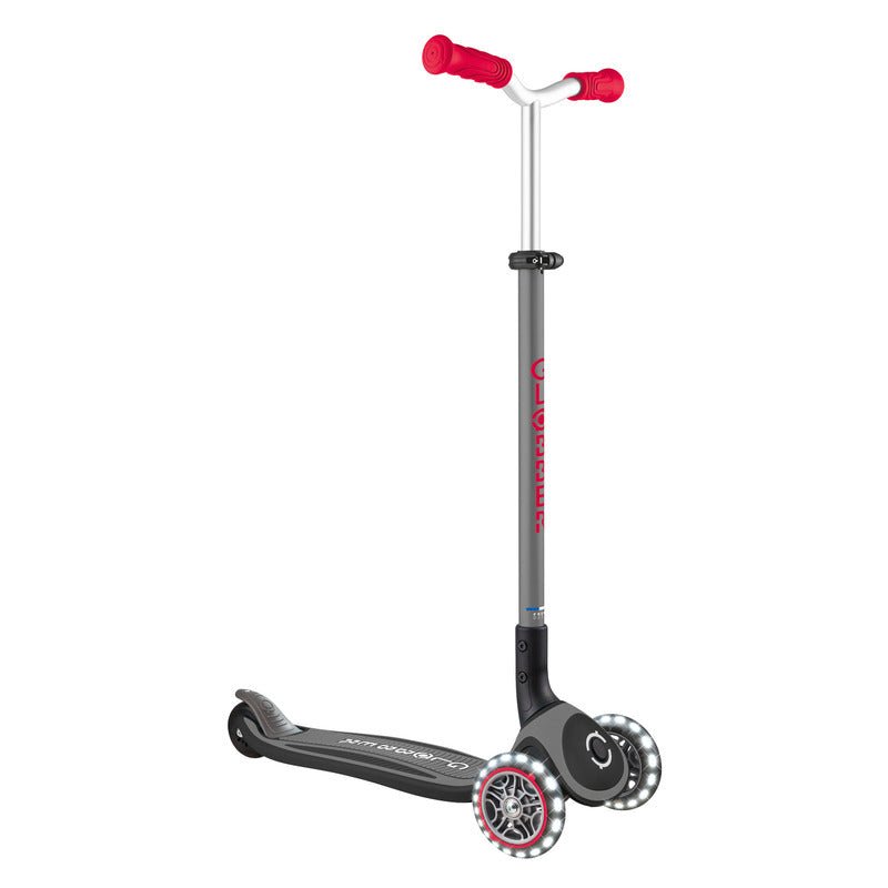 Globber Master with Lights - Black/Red | Outdoorium