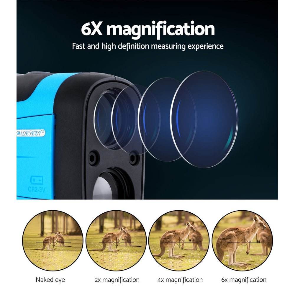 Golf Laser Range Finder 600M Hunting Rangefinder Distance Height Speed Measure | Outdoorium