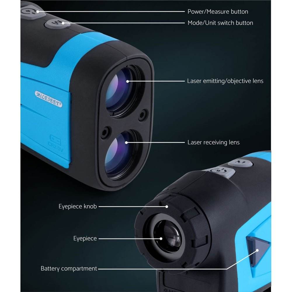 Golf Laser Range Finder 600M Hunting Rangefinder Distance Height Speed Measure | Outdoorium