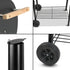 Grillz 2-in-1 offset charcoal BBQ smoker - image 7