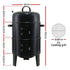 Grillz 3-in-1 charcoal BBQ smoker - image 2